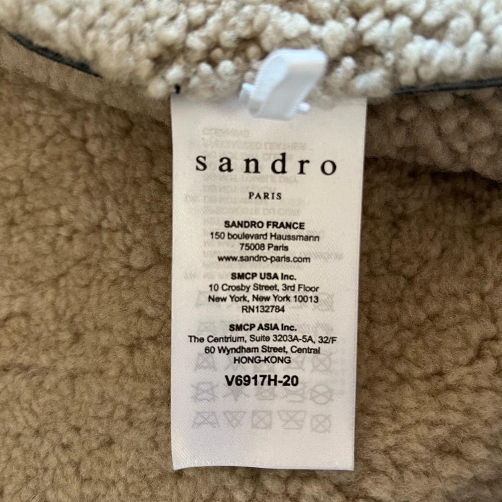 Sandro Shearling Jacket - image 6